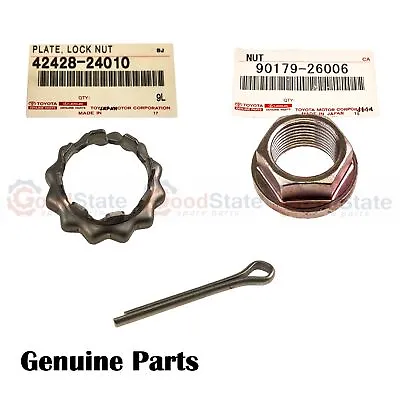 GENUINE Cresta JZX101 JZX100 JZX93 JZX91 JZX90 JZX105 Rear Axle Lock Nut Kit • $36.07