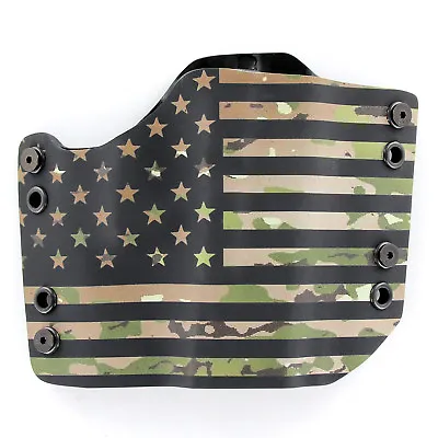 R&R HOLSTERS: OWB Holster Compatible With Glock Handguns - USA Multicam • $49.99