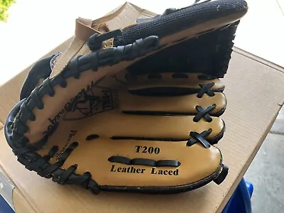 Mac Gregor T-Ball Baseball Glove Flex Wedge T 200 Leather Laced Deep Pocket RH  • $24.95