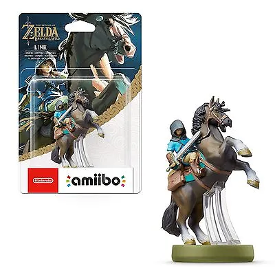 Amiibo Link Horse Rider Legend Zelda Breath Of The Wild Nintendo Switch Wii U • $108.77