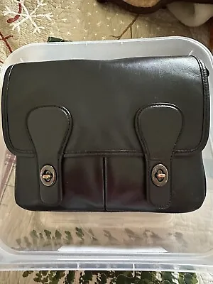 Coach Heritage Map Leather  Crossbody Bag C2906 • $154.99