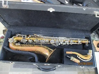 Selmer Bundy Tenor Saxophone With Case And Mouthpiece. Made In USA • $395