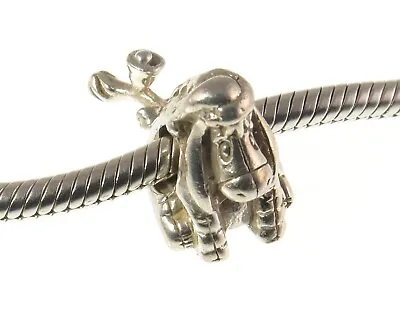 Rare CHAMILIA 925 Silver  Disney Winnie The Pooh HOLIDAY TAIL EEYORE Charm Bead • £49.99