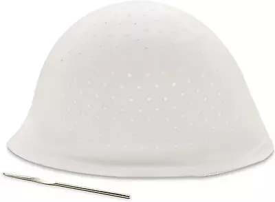 Holes Opened Highlight Cap Frosting Cap Tipping Cap Streaking Cap Silicone Hair • £10.93