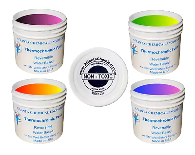 Color Changing Heat Sensitive Thermochromic Paint Atlanta Chemical • $149.98