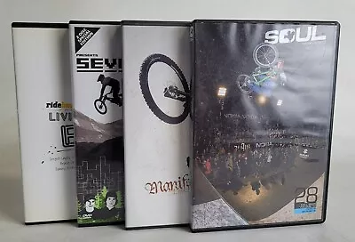 BMX DvD Lot: Soul 28 The Cut Sevenvision Ryan Leech Manifesto Livin In Exile • $34.99