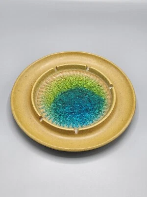 $58 • Buy Wonderful MCM Robert Maxwell Vintage Ashtray Signed Great Mid Century