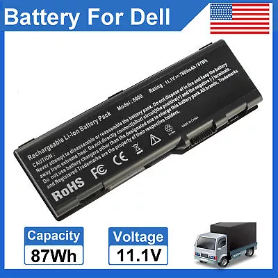 Battery For Dell Inspiron 6000 9200 9300 XPS M170 M1710 Precision M6300 87Wh NEW • $25.99