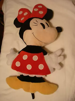 Disney Store 16  Travel Minnie Mouse Plush Pillow Toy • $12.50