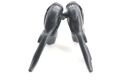  Road Bike Shifter Brake Lever For Shimano Claris 3x8 Speed Triple Derailleur • $59.83