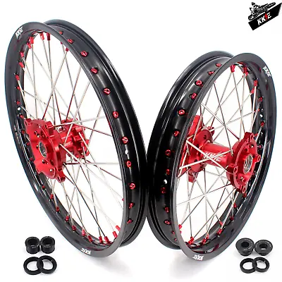 KKE OEM Size 21/18 Enduro Spoked Off Road Wheels Set Fit HONDA XR650L 1993-2022 • $579