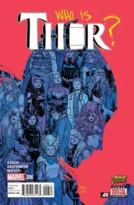 THOR #6 (2014 SERIES) Jane Foster As Thor New 1st Printing Bagged And Boarded • £4.99