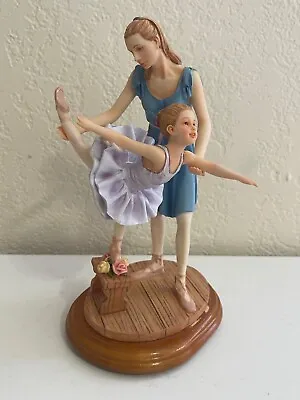 Vanmark The Beauty Of Ballet Intense Instruction Ballerina Figurine • $40