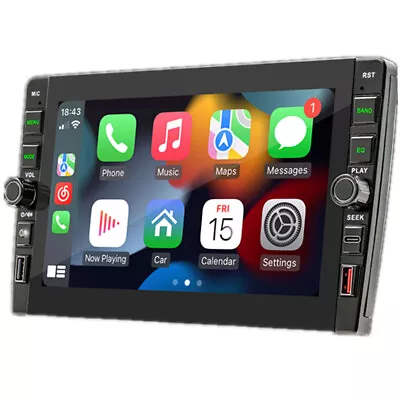 Double Din Android 12 Car Radio GPS WIFI Stereo For Apple Carplay Android Auto • $107