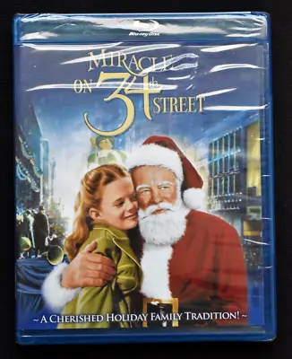 Miracle On 34th Street (Blu-ray)  NEW SEALED • $11.94