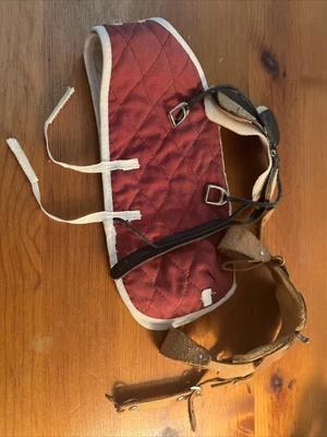 $0.99 • Buy Vintage Breyer Horse Tack, English Saddle, Western Saddle And Turnout Blanket