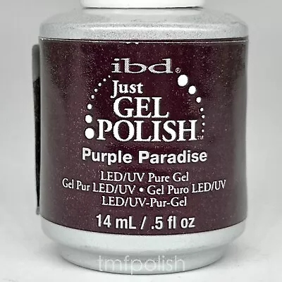 Brand New IBD Just Gel Nail Polish - Purple Paradise - Full Size • $8.50