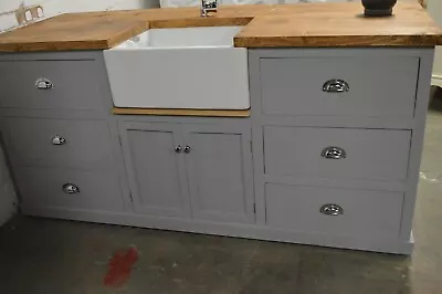 £895 • Buy Vintage Shop Counter Style Belfast Sink Unit /kitchen Island
