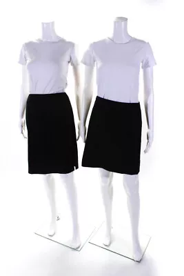 Theory Amanda Smith Womens Mini Skirts Black Size 8 4 Lot 2 • $2.99