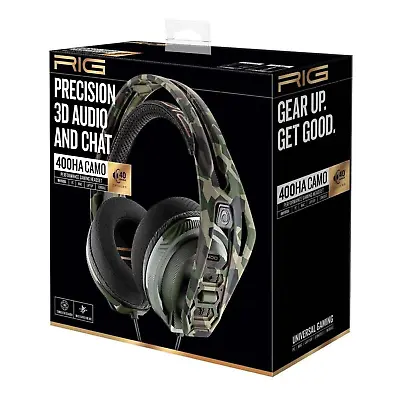 RIG 400 HA CAMO V2 Gaming Headset Xbox One X S PS4 PS5 - EX • $59.99