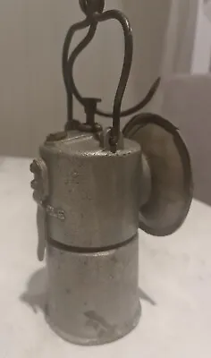 Rare Vintage 1940 Australian Pinnacle Cast Aluminium Miners Carbide Hand Lamp • $199