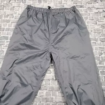Stearns Dry Wear Pants Mens Large Gray Ripstop Mesh Lined Lightweight Water • $19.99