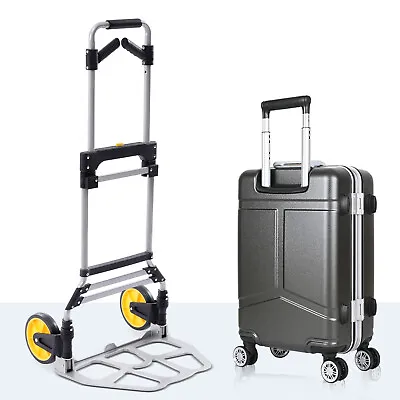 A3 Steel+Aluminum Alloy Heavy-Duty Luggage Trolley Cart W/Telescoping Handle • $55