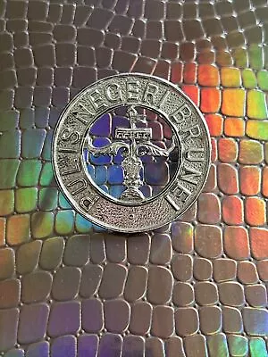 Obsolete Brunei Police Anodised (Staybrite) Badge Pulis Nigeri Brunei • £15