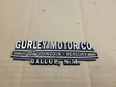 Gurley Ford Lincoln Gallup New Mexico Car Dealership Dealer Emblem Badge Logo  • $22.99