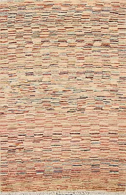 Geometric Gabbeh Kashkoli Oriental Area Rug Wool Hand-knotted 2x4 Modern Carpet • $153