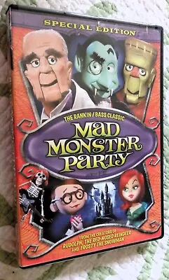 Mad Monster Party Special Edition (DVD 2009 Rankin/Bass) Boris Karloff • $6
