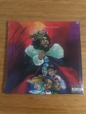 Signed KOD By J. Cole (new Mint Unopened Limited Edition Red Smoke LP) • $250