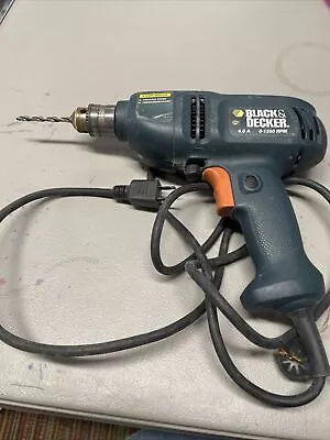 Black And Decker Corded Drill 4.0A 0-1350 RPM DR200 10MM Type 1  Tested  • $6.49