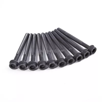 $38.40 • Buy OEM Cylinder Head Bolts 10x Set 06D103385D For VW Jetta GTi AUDI A4 1.8T 2.0 TSI
