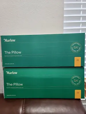 2 King Marlow Bed Pillow Memory Foam Cooling Infused Gel Adjustable Firmness • $120