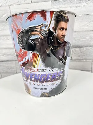 Avengers Endgame Hawkeye Popcorn Tin Bucket RARE Marvel Studios Exclusive • $35