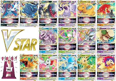 Pokemon TCG Assorted Cards - VSTAR /VMAX / RAINBOW / FULL ART / V - Mint Card • $3.50