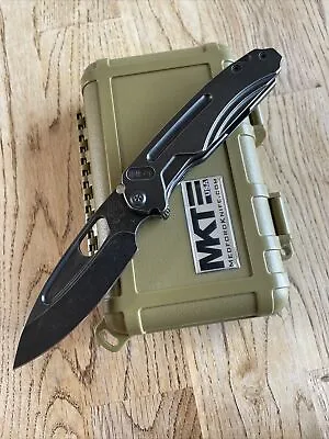 Medford Infraction Framelock Folding Knife PVD Black D2 Blade • $465