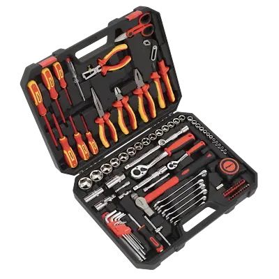 £148 • Buy Sealey S01217 - 90pc Electrician's Tool Kit