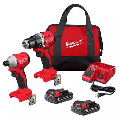 Milwaukee 3692-22CT M18 Compact 2-Tool Combo Kit • $179.49