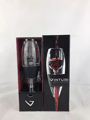 Vinturi Essential Red Wine Aerator Stand Filter • $10