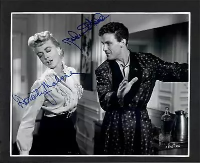 Dorothy Malone & Robert Stack - Signed Autograph Photo - Written In The Wind • $74.99