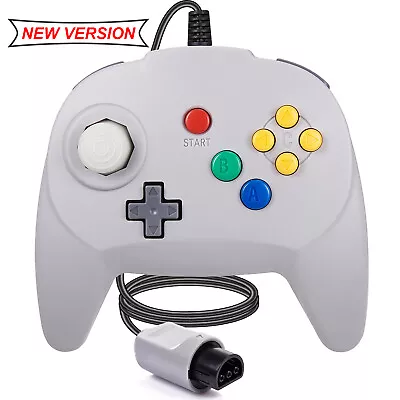 New N64 Controller MINI Wired N64 64-bit Gamepad Joystick For Ultra 64 Console • $11.49