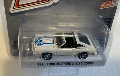    Greenlight Muscle ‘78 Ford Mustang II King Cobra • $35.99