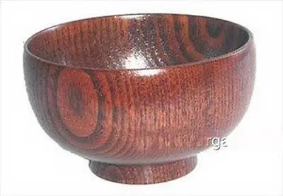 2x Wooden Rice Miso Soup Bowls S-1653x2 • $9.99