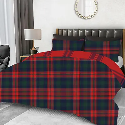 Reversible Bedding Set Soft Duvet Quilt Cover Pillowcase Single Double King Size • £9.99