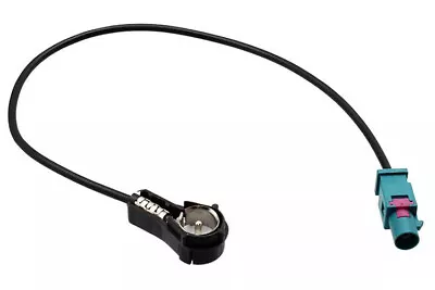 Fakra Z Male To ISO Male Plug Car Radio Aerial Adapter Antenna Cable AM/FM DAB • £6.49