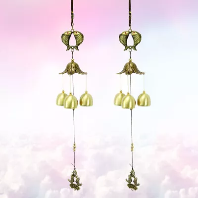 2 Pcs Musical Wind Chimes Wind Chimes Outdoor Japanese Wind Chimes • £11.49