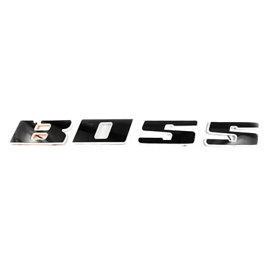 Only '' BOSS '' Letters Badge Emblems Logo Black White • $85.80