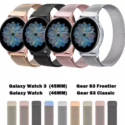 Milanese Magnetic Band Samsung Galaxy Watch 3 45 46 Mm Gear S3 Frontier Classic • $8.99